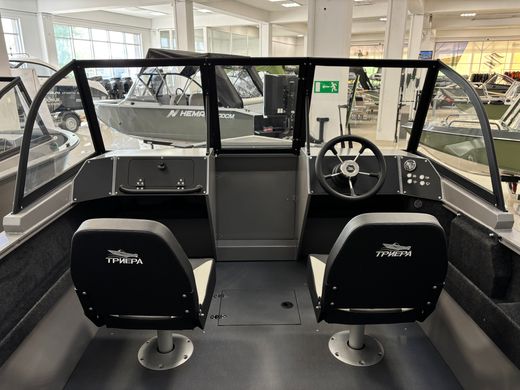Моторная лодка, Триера 460 BR_new, серый