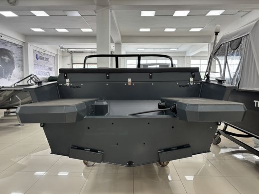 Моторная лодка, Триера 460 BR_new, серый