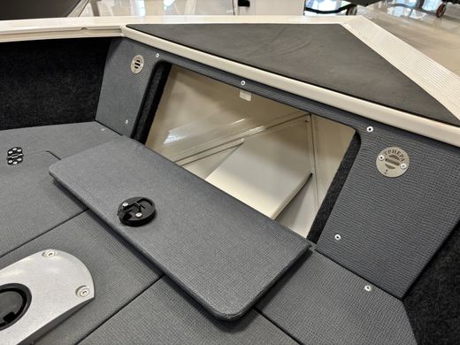 Моторная лодка, Триера 460 FISH_new, белый с Suzuki DF50ATL