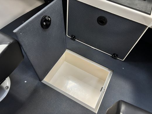 Моторная лодка, Триера 460 FISH_new, белый с Suzuki DF50ATL