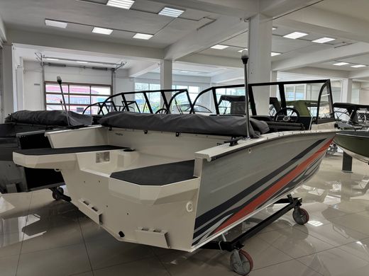 Моторная лодка, Триера 460 FISH_new, белый