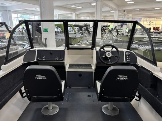 Моторная лодка, Триера 460 FISH_new, белый