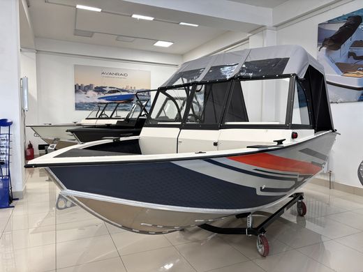 Моторная лодка, Триера 460 FISH_new, белый