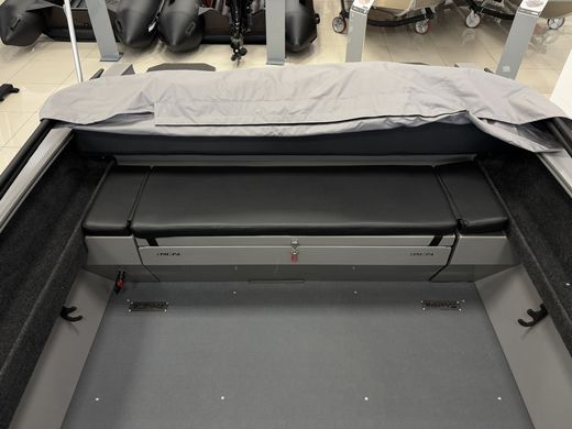 Моторная лодка, Триера 460 FISH_new, серый