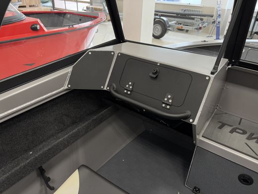 Моторная лодка, Триера 460 FISH_new, серый