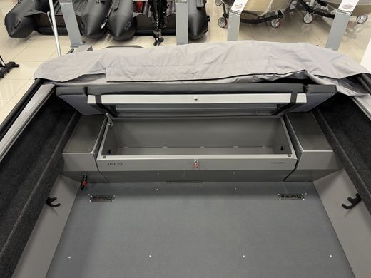 Моторная лодка, Триера 460 FISH_new, серый