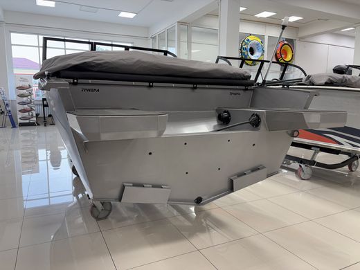 Моторная лодка, Триера 460 FISH_new, серый
