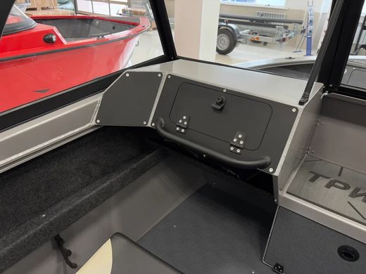 Моторная лодка, Триера 460 FISH, серый