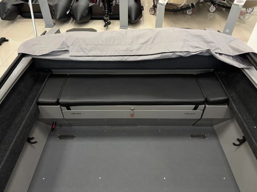 Моторная лодка, Триера 460 FISH, серый