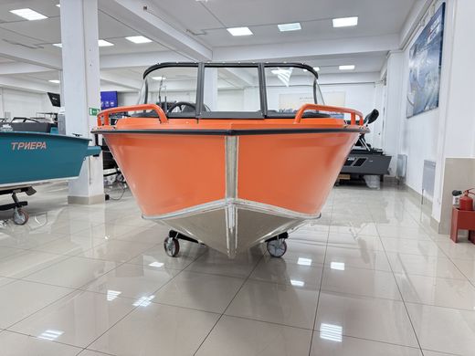 Моторная лодка, Триера 470 BR, оранжевый