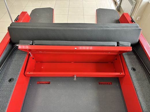 Моторная лодка, ТРИЕРА 490 FISH, красный c Marine Rocket MREF60FUEL-T