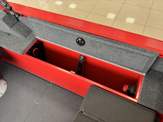 Моторная лодка, ТРИЕРА 490 FISH, красный с Suzuki DF70ATL