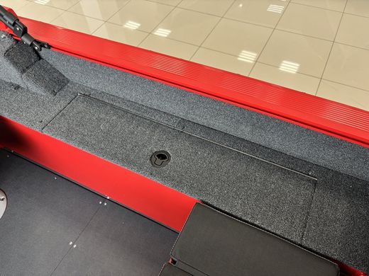 Моторная лодка, ТРИЕРА 490 FISH, красный с Suzuki DF70ATL