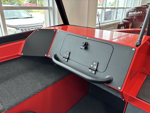 Моторная лодка, ТРИЕРА 490 FISH, красный с Suzuki DF70ATL