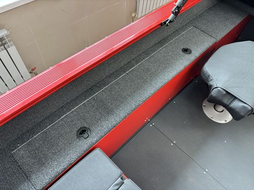 Моторная лодка, Триера 490 FISH, красный