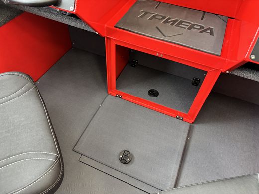 Моторная лодка, Триера 490 FISH, красный