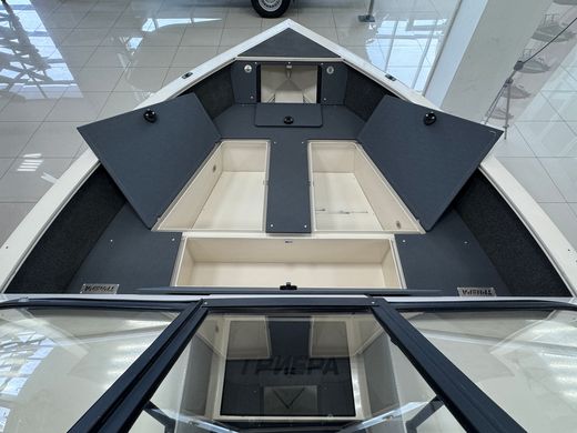 Моторная лодка, ТРИЕРА 540 FISH, белый c Marine Rocket MREF100FEX-T