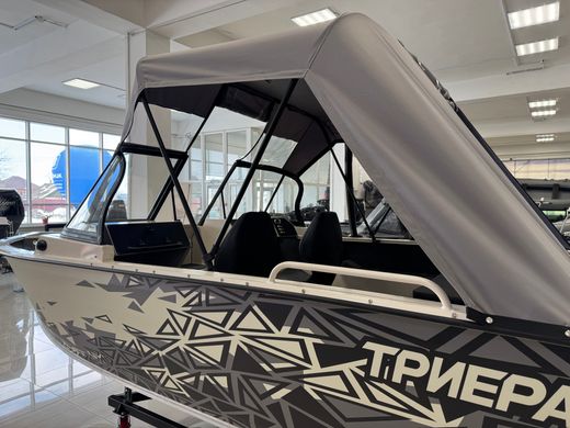 Моторная лодка, ТРИЕРА 540 FISH, белый c Suzuki DF115BTX