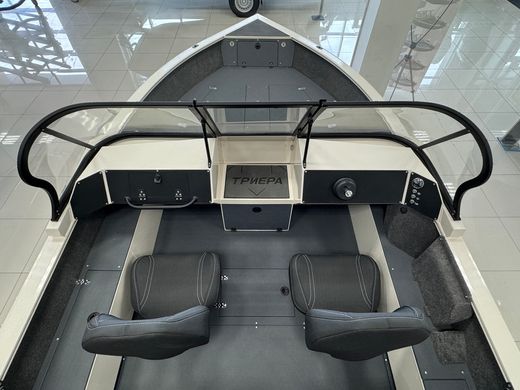 Моторная лодка, ТРИЕРА 540 FISH, белый c Suzuki DF115BTX