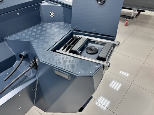 Моторная лодка, Victory A3, квинтет, серо-синий с Suzuki DF60ATL