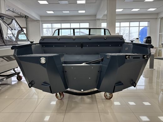 Моторная лодка, Victory A3, квинтет, серо-синий с Suzuki DF60ATL