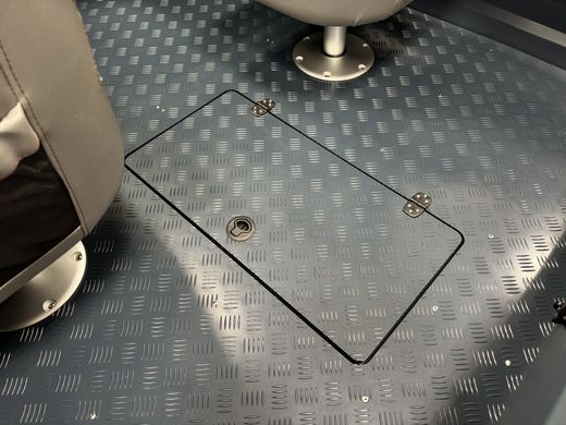 Моторная лодка, Viсtory A3, квинтет, серо-синий с Marine Rocket MREF50FVEL-T