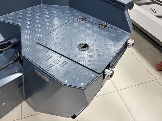 Моторная лодка, Viсtory A3, серо-синий с Suzuki DF50ATL