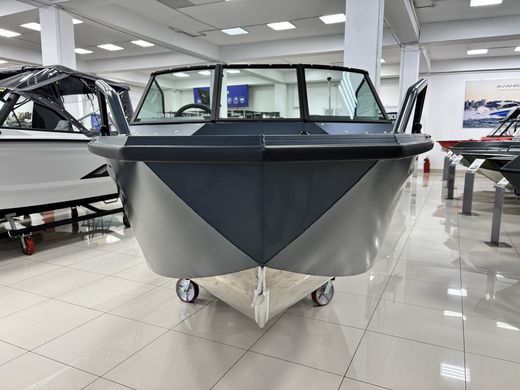 Моторная лодка, Viсtory A3, серо-синий с Suzuki DF50ATL