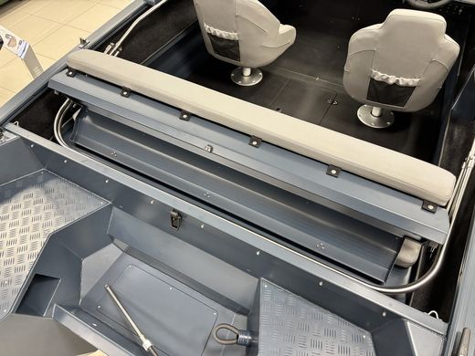 Моторная лодка, Viсtory A3, серо-синий с Suzuki DF60ATL