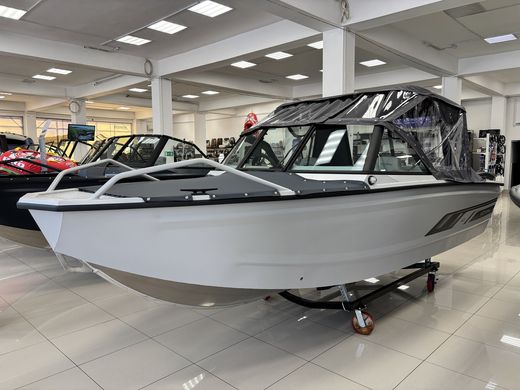 Моторная лодка, Viсtory A3, светло-серый с Suzuki DF50ATL