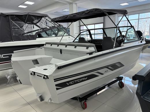 Моторная лодка, Viсtory A3, светло-серый с Suzuki DF50ATL