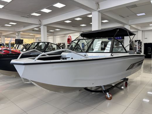 Моторная лодка, Viсtory A3, светло-серый с Suzuki DF60ATL