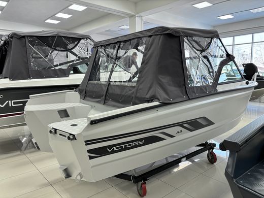 Моторная лодка, Viсtory A3, светло-серый