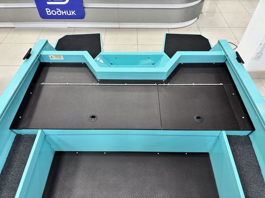 Моторная лодка, Xstream 420 румпель, бирюзовый с Marine Rocket MR25FHS