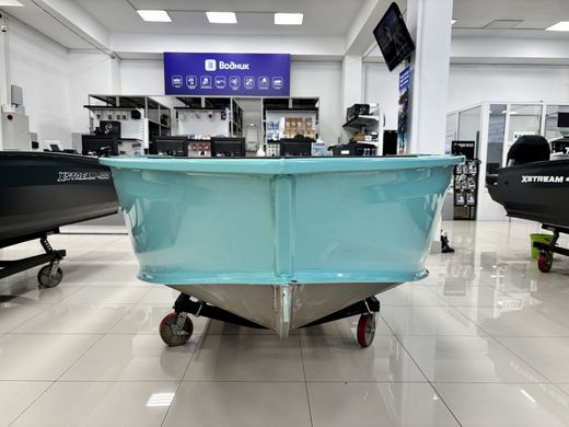 Моторная лодка, Xstream 420 румпель, бирюзовый с Marine Rocket MR30FHS