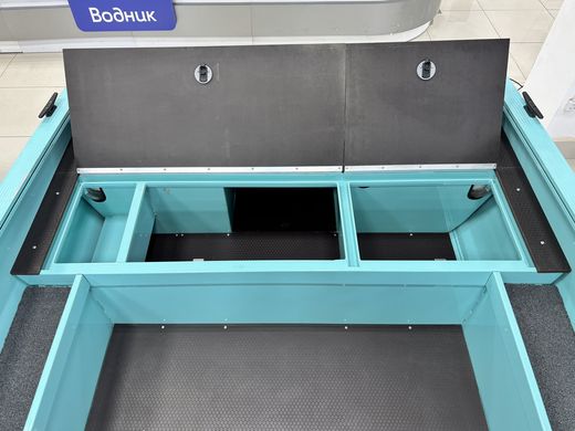 Моторная лодка, Xstream 420 румпель, бирюзовый с Marine Rocket MR30FHS