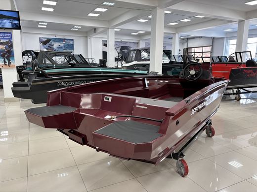 Моторная лодка, Xstream 420S, бордовый c Marine Rocket MR25FFES