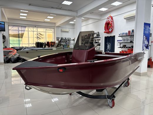 Моторная лодка, Xstream 420S, бордовый c Marine Rocket MR25FFES