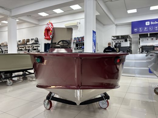 Моторная лодка, Xstream 420S, бордовый