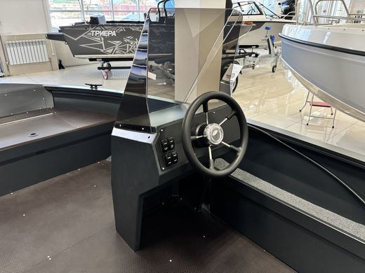 Моторная лодка, Xstream 420S, графит c Marine Rocket MR25FFES