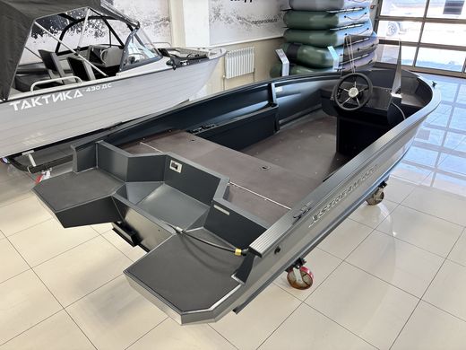 Моторная лодка, Xstream 420S, графит c Marine Rocket MR25FFES