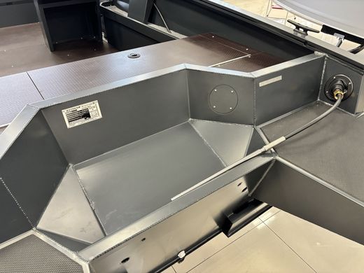 Моторная лодка, Xstream 420S, графит c Marine Rocket MR40FFES-T