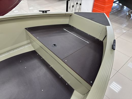 Моторная лодка, Xstream 420S, хаки c Marine Rocket MR25FFES