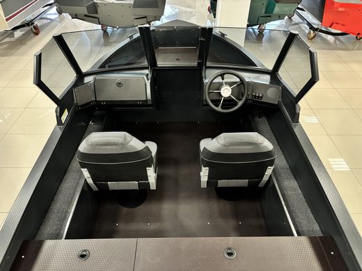 Моторная лодка, Xstream 420X, графит c Marine Rocket MR40FFES