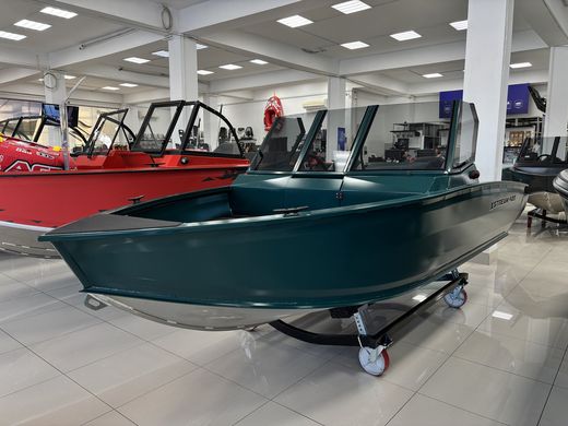 Моторная лодка, Xstream 420X, изумруд c Marine Rocket MREF40FES-T
