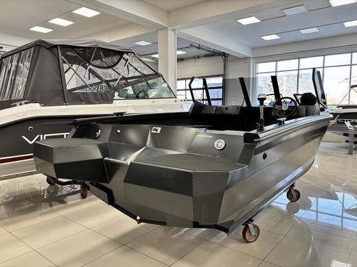 Моторная лодка, Xstream 470, графит c Marine Rocket MREF60FUEL-T