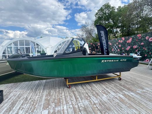 Моторная лодка, Xstream 470, изумруд
