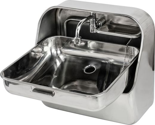 Мойка прямоугольная с краном Marine Rocket