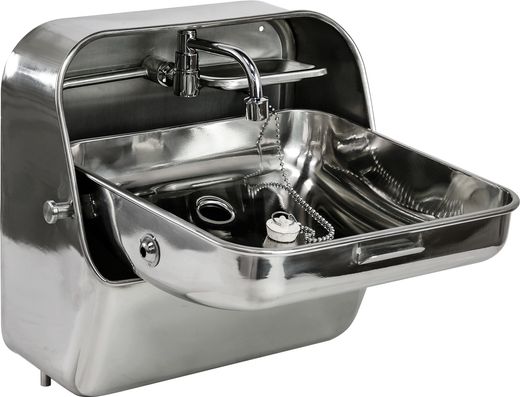 Мойка прямоугольная с краном Marine Rocket