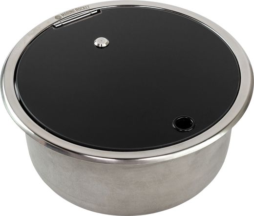 Мойка с краном и сливом, стекл. крышка (комплект MR532CS1), Marine Rocket